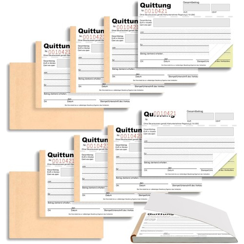 Quittungsblock