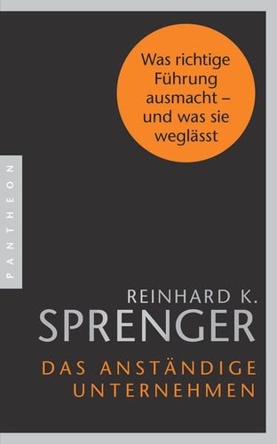 Das anständige unternehmen - das,