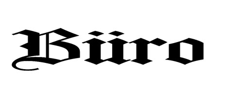 Aufkleber büro altdeutsch - aufkleber,